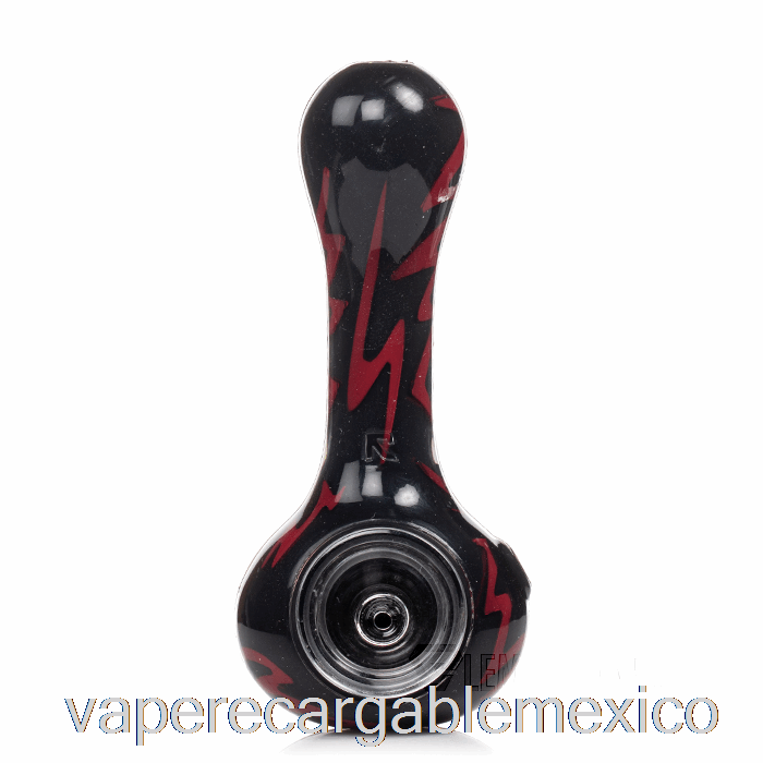 Vape Recargable Eyce Oraflex Switchback Cuchara De Silicona Negro / Rojo